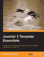 Joomla 3 Template Essentials, Joomla Ecommerce Template Book