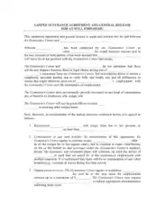 At Will Employment Severance Agreement Sample Template