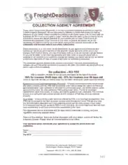 Free Download PDF Books, Collection Agency Business Agreement Template