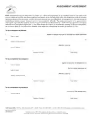 Free Download PDF Books, Sample Assignment Agreement Template