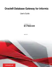 Free Download PDF Books, Oracle Database Gateway For Informix