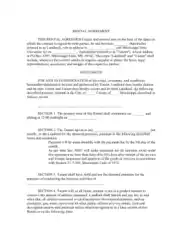 Free Download PDF Books, Commercial Office Space Lease Agreement Template