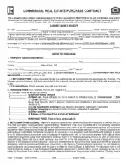 Commercial Real Estate Purchase Agreement Template