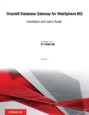 Free Download PDF Books, Oracle Database Gateway For Websphere Mq