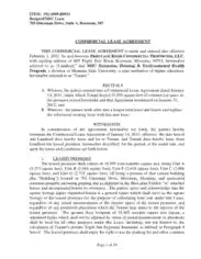 Landlord Commercial Lease Agreement Template