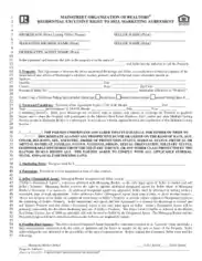 Exclusive Marketing Agreement Template