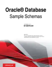 Free Download PDF Books, Oracle Database Sample Schemas