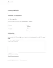 Free Download PDF Books, Partnership Marketing Agreement Template