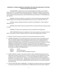 Sample Advertising And Marekting Agreement Template