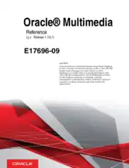Free Download PDF Books, Oracle Multimedia Reference
