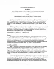 Template For Partnership Agreement Template