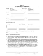Free Download PDF Books, Equipment Rental Agreement Template