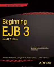 Free Download PDF Books, Beginning Ejb 3 2nd Edition Book
