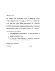 Free Download PDF Books, Letter For Rental Agreement Template