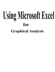 Using Microsoft Excel For Graphical Analysis, Excel Formulas Tutorial