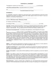 Free Download PDF Books, Room Rental Agreement Sample Template