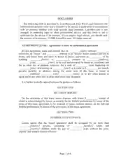 Unfurnished Apartment Rental Agreement Template