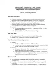 Free Download PDF Books, Vehicle Rental Agreement Template