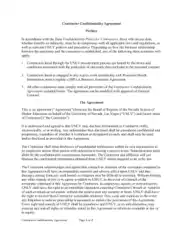 Free Download PDF Books, Basic Contractor Confidentiality Agreement Template