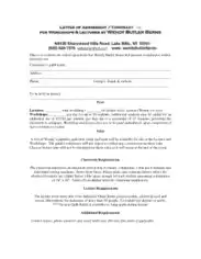 Free Download PDF Books, Contract Agreement Letter Template