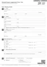 Tenancy Agreement Form Template