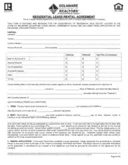 Free Download PDF Books, Basic Sample Rental Lease Agreement Template