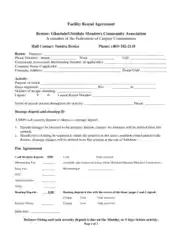 Free Download PDF Books, Example of Rental Agreement Template