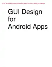 Free Download PDF Books, Gui Design For Android Apps
