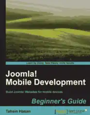 Joomla Mobile Development Beginner Guide, Joomla Ecommerce Template Book