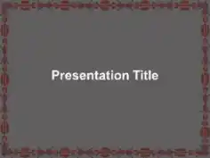 Attractive Background PowerPoint Template