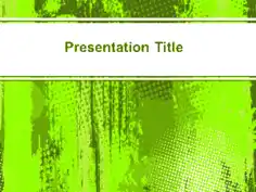 Free Download PDF Books, Bright Green Background PowerPoint Template