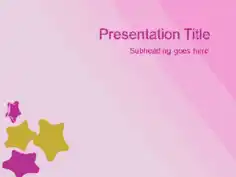 Stars Background PowerPoint Template