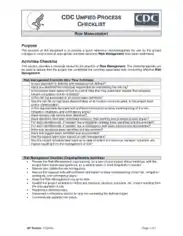 Free Download PDF Books, Project Risk Assessment Checklist Template