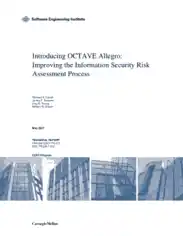 Free Download PDF Books, Information Security Risk Assessment Template