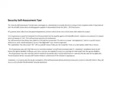 Security Risk Assessment Excel Template