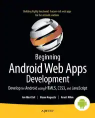 Free Download PDF Books, Beginning Android Web Apps Development