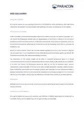 License and Website Disclaimer Template