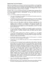 Website Usage Agreement-Terms and Conditions Template