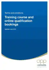 Training Course and Online Qualification Bookings Terms and Conditions Template