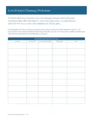 Free Download PDF Books, Basic Estate Planning Worksheet Template