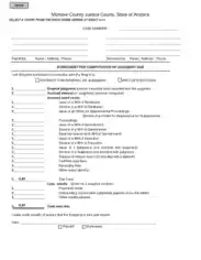 Free Download PDF Books, Garnishment Worksheet For Computation of Judgement Due Template