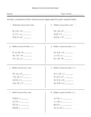 Reflection Practice Worksheet Template