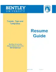 Financial Analyst Resume Guide Template