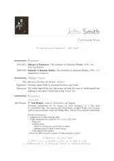 Free Download PDF Books, Modern CV Template Pdf