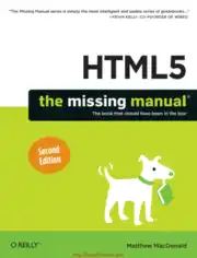 Free Download PDF Books, HTML5 The Missing Manual 2nd Edition