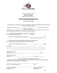 Free Download PDF Books, Doctors Medical Release Form Template