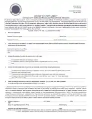 HIPAA Compliant Medical Release Form Example Template