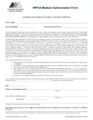 Free Download PDF Books, HIPAA Medical Authorization Release Form Template