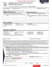 Free Download PDF Books, Medical Authorization Information Release Form Template