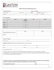 Medical Information Emergency Release Form Template